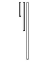 Kichler 2999FXG - Stem .5 x 12 inch