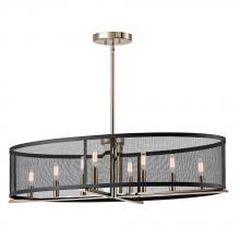 Kichler 43712PN - Oval Chandelier/Pendant 8Lt