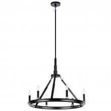 Kichler 52420BK - Chandelier 6Lt