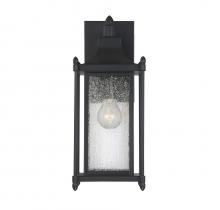 Savoy House 5-3451-BK - Dunnmore 1-Light Outdoor Wall Lantern in Black