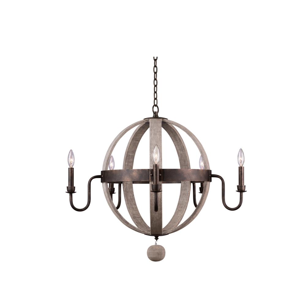 Harper 5 Light Chandelier