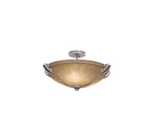 Kalco 4848PS/SMKTAUP - Grande 22 Inch Semi Flush Mount