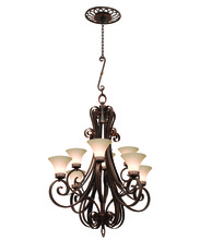 Kalco 5188AC/1479 - Mirabelle 8 Light Chandelier