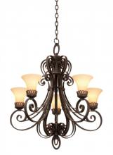 Kalco 5198AC/1576 - Mirabelle 5 Light Chandelier