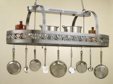 Hi-Lite MFG Co. H-86Y-D-BK01 W/CI - POT RACK COLLECTION