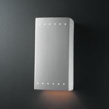 Justice Design Group CER-0960W-BLK-LED-1000 - Wall Sconce