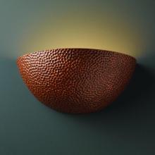 Justice Design Group CER-1355-HMBR-LED-1000 - Wall Sconce