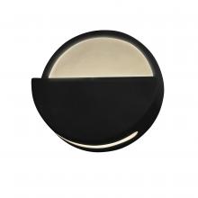 Justice Design Group CER-5615-CRB - ADA Dome LED Wall Sconce (Open Top)