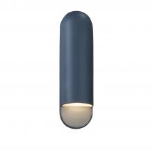 Justice Design Group CER-5630W-MID - Large ADA Capsule Outdoor Wall Sconce