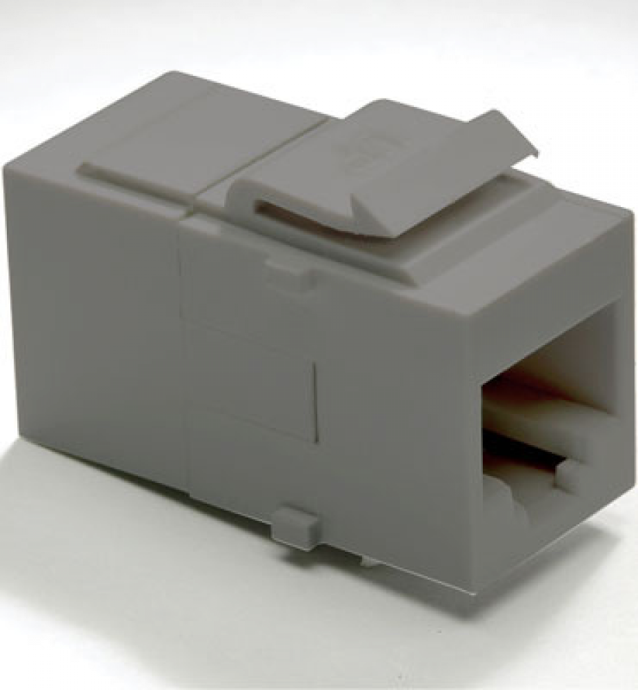 adorne Cat 5e RJ45 Data/Phone Insert, Magnesium
