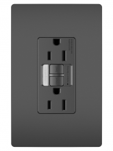 Legrand 1597NTLTRBKCCD4 - radiant? 15A Tamper-Resistant Self-Test GFCI Outlet with Night Light, Black