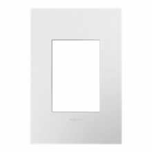 Legrand AD1WP-WHW - Compact FPC Wall Plate, White on White