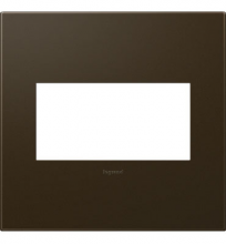 Legrand AWP2GBR4 - adorne? Bronze Two-Gang Screwless Wall Plate