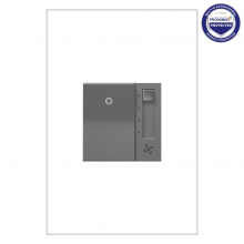 Legrand AAFN4S16AM4 - adorne Paddle Fan Speed Control Switch, Magnesium, with Microban