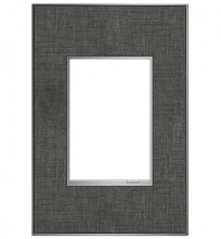 Legrand AWM1G3SL4 - adorne? Slate Linen One-Gang-Plus Screwless Wall Plate