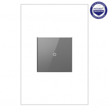 Legrand ASTP1532M4 - adorne sofTap Switch, Magnesium, with Microban
