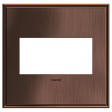 Legrand AWC2GMAC4 - adorne? Matte Antique Copper Two-Gang Screwless Wall Plate