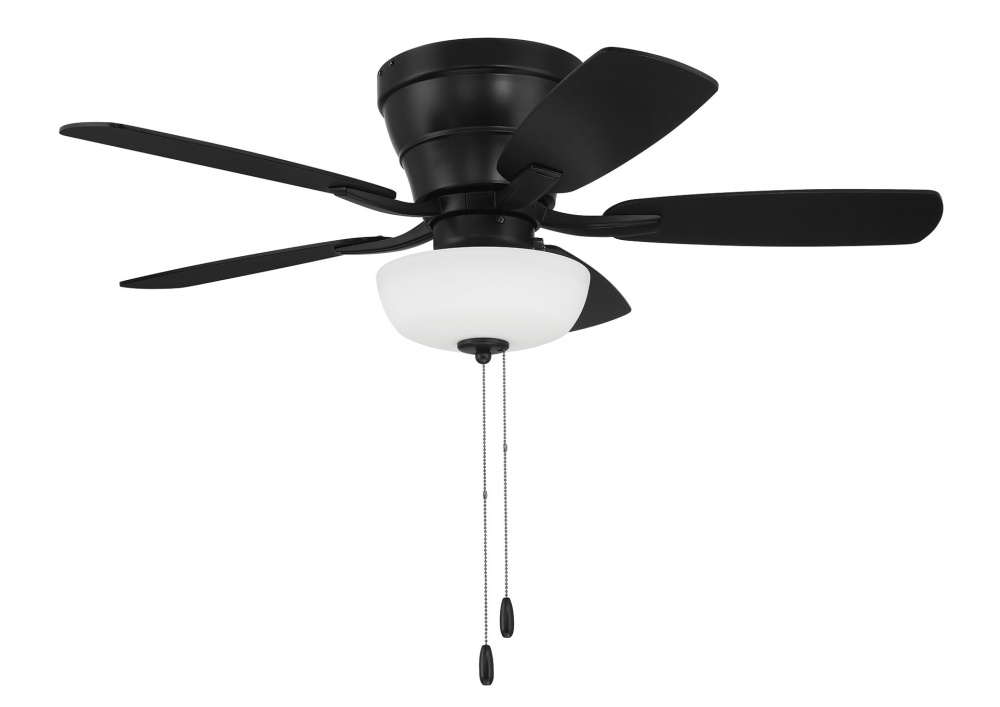 42" Hugger Ceiling Fan w/ 5 Blades, Light Kit