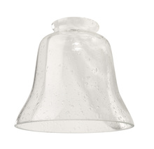 Craftmade 391 - 2 1/4" Glass- Clear /Seeded, Bell
