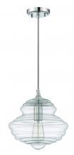 Craftmade P610CH1 - 1 Light Mini Pendant with Cord in Chrome