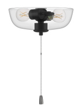 Craftmade LK2902-FB - 3 Light Clear Bowl w/2x7w LED