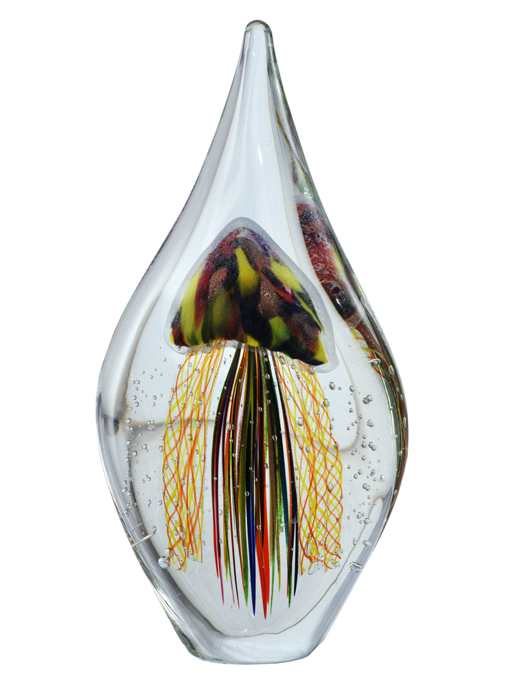 Madera Handcrafted Art Glass Sculpture