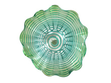 Dale Tiffany AW13228-D12 - Waterfront Hand Blown Art Glass Art Decor - 12 Inch