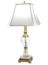 Dale Tiffany GT18328 - Arie 24% Lead Hand Cut Crystal Table Lamp