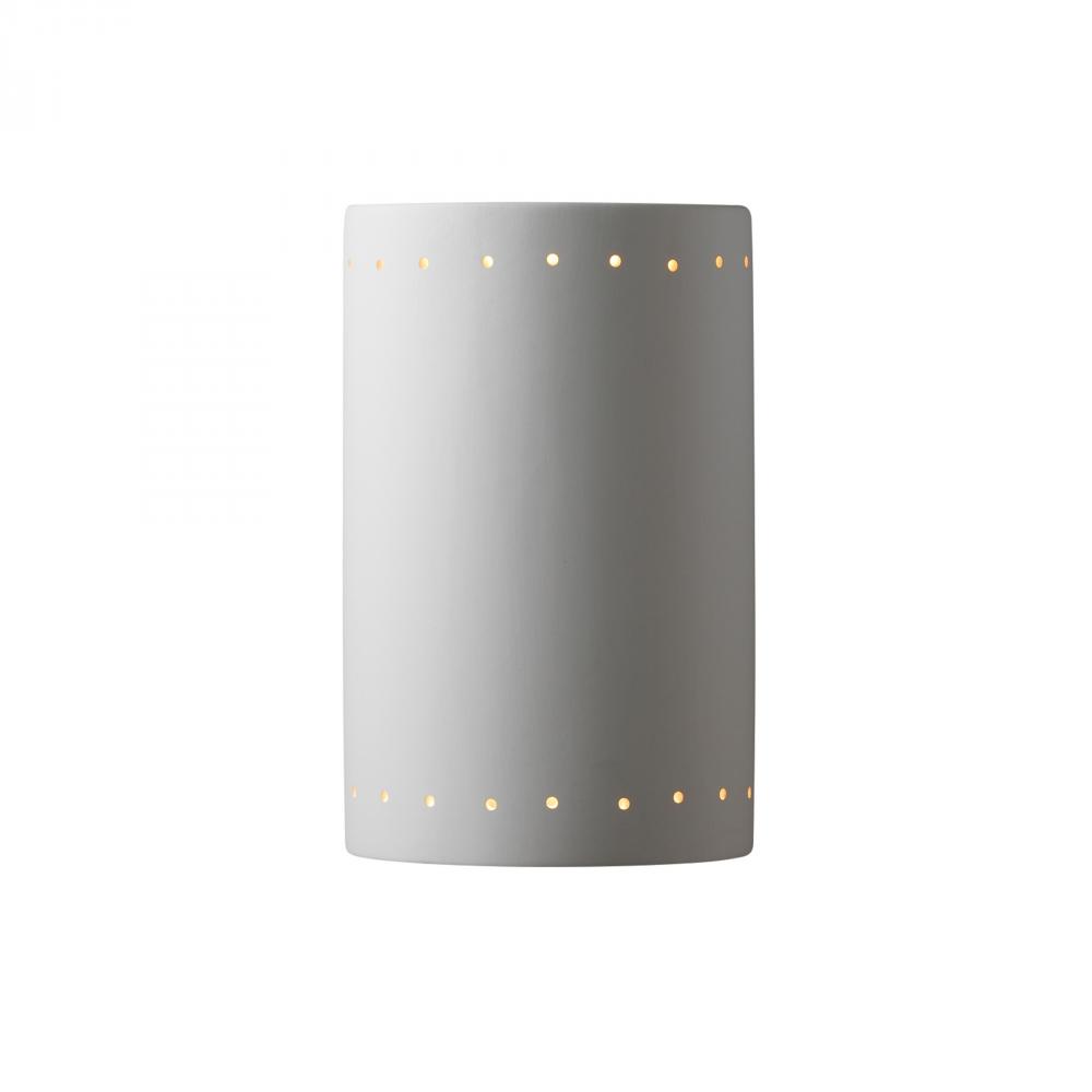 Large Cylinder w/ Perfs - Closed Top - LED