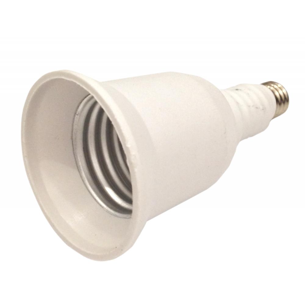 Mini Candle To Medium Socket Adapter; E11-E26; 2-1/4" Overall Extension; 250W; 250V