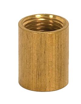 Brass Coupling; 5/8" Long; 1/8 IP; Unfinished