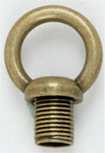 1" Male Loop; 1/8 IP With Wireway; 10lbs Max; Antique Brass Finish