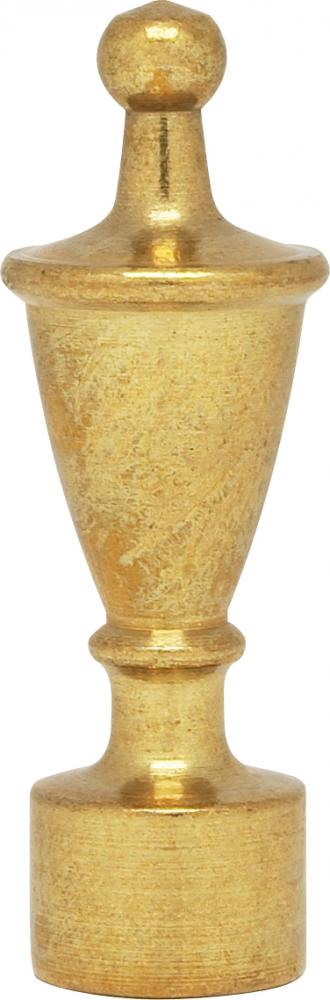 Urn Finial; 1-3/4" Height; 1/8 IP; Burnished And Lacquered
