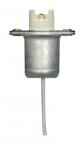 Satco Products Inc. 80/2364 - Recessed Contact Lampholder; R75/RX75 Base; Front Flange Mounting; 18" Wire; 1500W; 600V