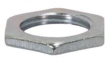 Satco Products Inc. 90/002 - Steel Locknut; 3/8 IP; 7/8" Diameter; 1/8" Thick; Zinc Plated Finish