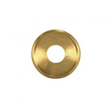 Satco Products Inc. 90/1608 - Turned Brass Check Ring; 1/8 IP Slip; Unfinished; 1/2" Diameter
