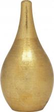 Satco Products Inc. 90/1733 - Polished Tear Drop Finial; 1-1/2" Height; 1/8 IP; Burnished And Lacquered