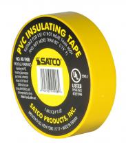 Satco Products Inc. 90/1908 - PVC Electrical Tape; 3/4" x 60 Foot; Yellow