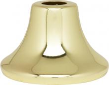 Satco Products Inc. 90/2188 - Flanged Steel Neck; 7/16" Hole; 1-3/16" Height; 3/4" Top; 1-3/4" Bottom Seats; Brass