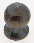 Satco Products Inc. 90/651 - Brass Pear Knob; 8/32; Antique Brass Finish