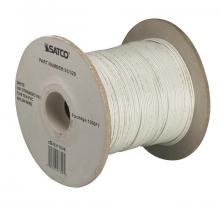 Satco Products Inc. 93/329 - Lighting Bulk Wire; 18/1 Stranded UL 1316 105C AWM TFN-PVC Nylon; 1000 Foot/Spool; White