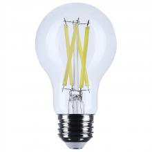Satco Products Inc. S12470 - 12.5 Watt A19 LED; Medium Base; Clear; 3500K CCT; 120 Volt