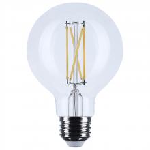 Satco Products Inc. S12481 - 4.5 Watt G25 LED; Medium Base; Clear; 3500K CCT; 120 Volt