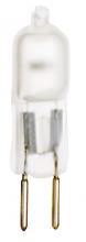 Satco Products Inc. S1910 - 35 Watt; Halogen; T4; Frosted; 2000 Average rated hours; 536 Lumens; Bi Pin GY6.35 base; 12 Volt