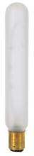 Satco Products Inc. S3713 - 25 Watt T6 1/2 Incandescent; Frost; 1500 Average rated hours; 170 Lumens; DC Bay base; 130 Volt;