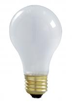 Satco Products Inc. S6010 - 100 Watt A19 Incandescent; Frost; 2000 Average rated hours; 1200 Lumens; Med Left Hand Thread LHT