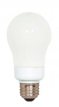 Satco Products Inc. S7287 - 11 Watt; A19 Compact Fluorescent; 2700K; 82 CRI; Medium base; 120 Volt