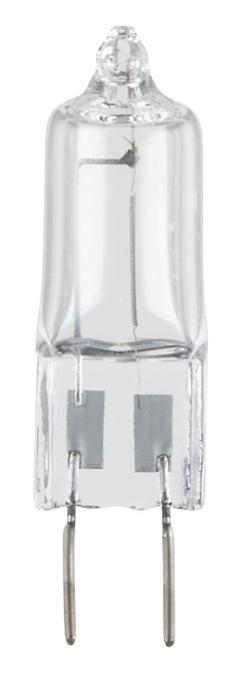 100W T4 JCD Halogen Clear GY7.9/8.0 Base, 130 Volt, Card