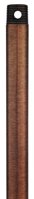 3/4 ID x 24" Oil Brushed Bronze Finish Extension Downrod