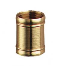 Westinghouse 7016200 - 2 Couplings Polished Brass Finish